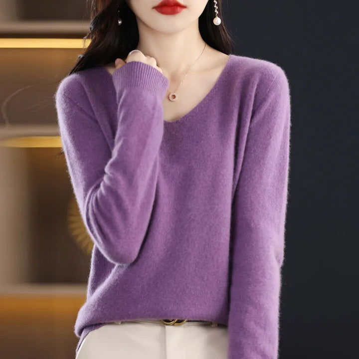 Ella™ - Bequemer weicher Kaschmirpullover