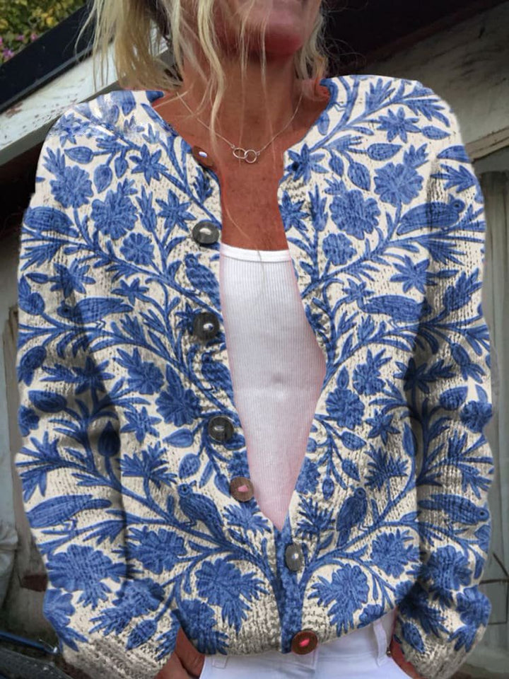 Irma™ | Cardigan mit floralem Muster