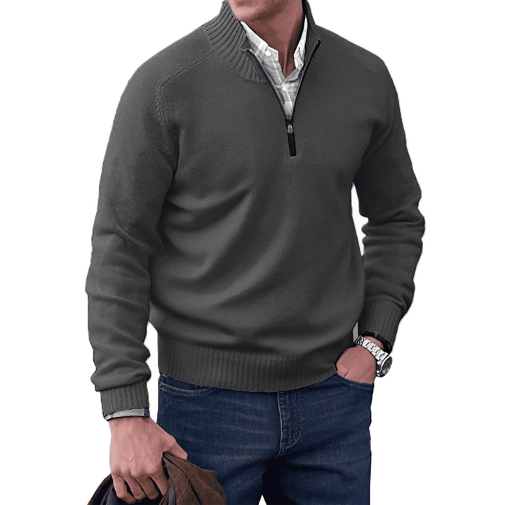 Alessandro™ - Modischer Pullover mit Reißverschluss