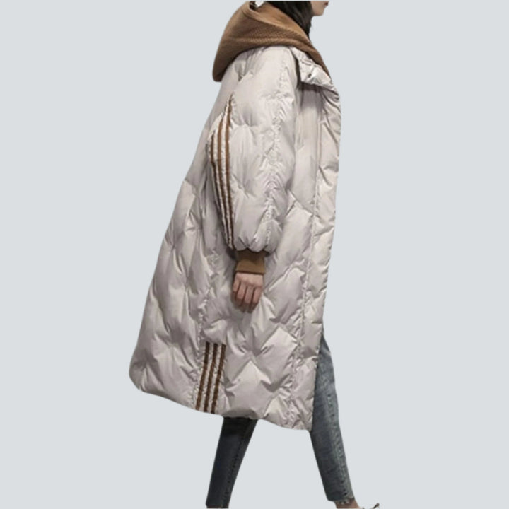 Amélina - Elegante lange Winterjacke
