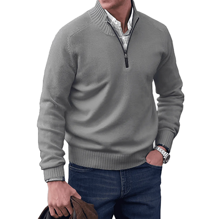 Alessandro™ - Modischer Pullover mit Reißverschluss