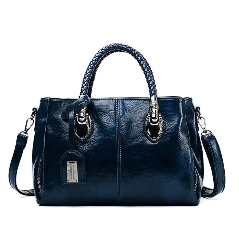 Brunhilde™  - Stilvolle Lederhandtasche