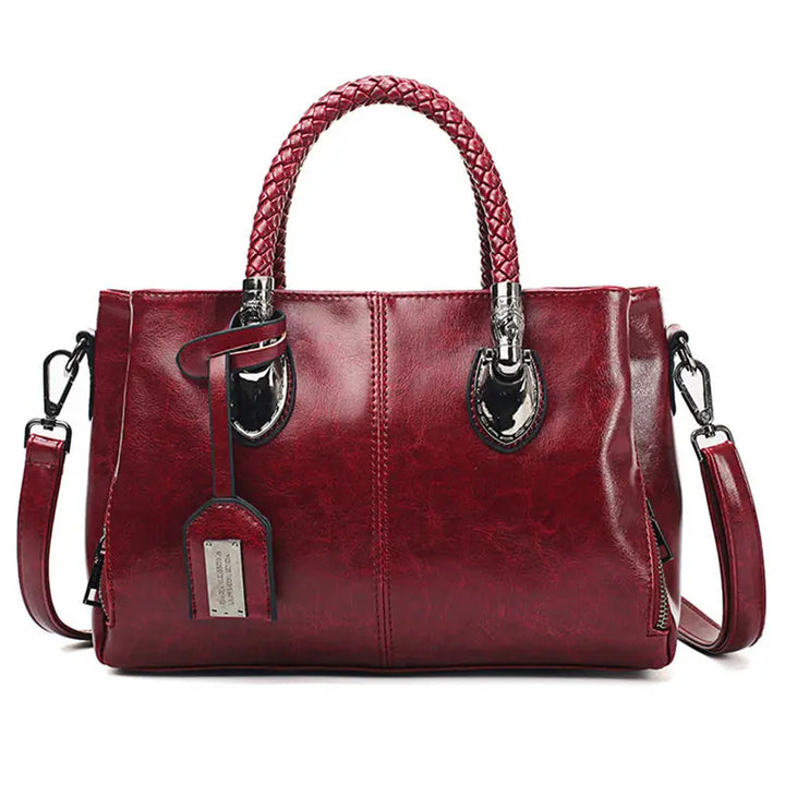 Brunhilde™  - Stilvolle Lederhandtasche