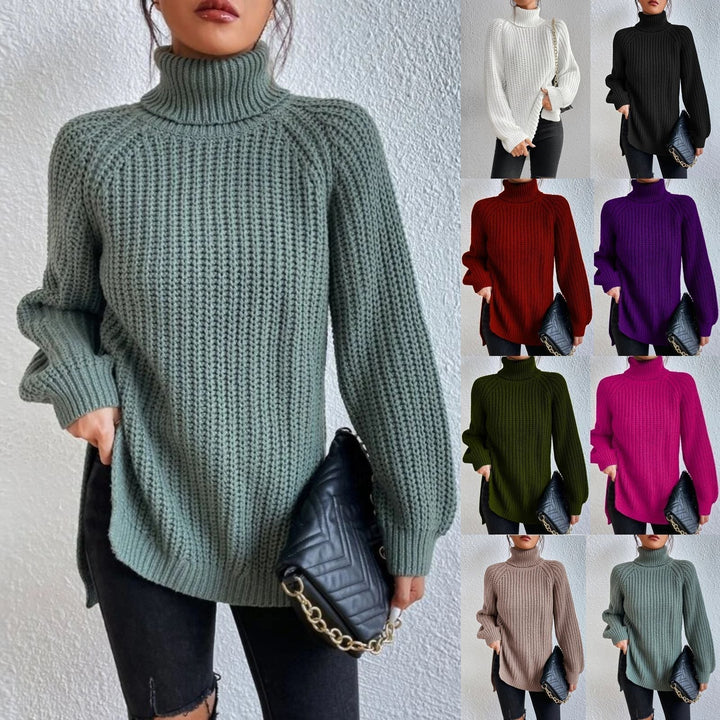 Aimee | Warmer Pullover mit Bauchbedeckung