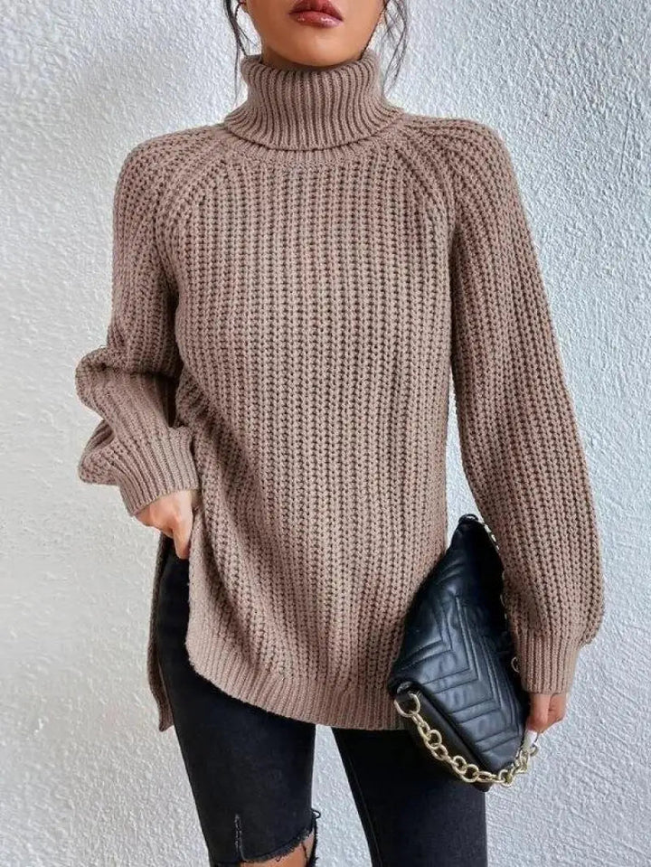 Aimee | Warmer Pullover mit Bauchbedeckung