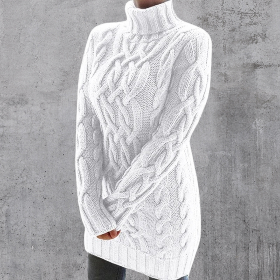 Lara™ - Eleganter und warmer Pullover mit hohem Kragen