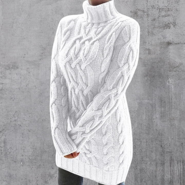 Lara™ - Eleganter und warmer Pullover mit hohem Kragen