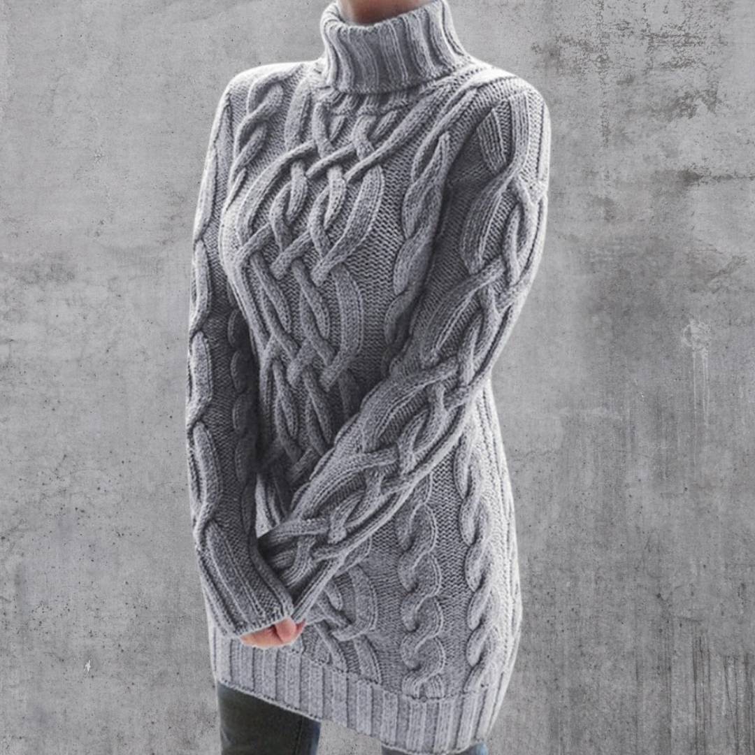 Lara™ - Eleganter und warmer Pullover mit hohem Kragen