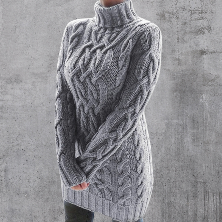 Lara™ - Eleganter und warmer Pullover mit hohem Kragen