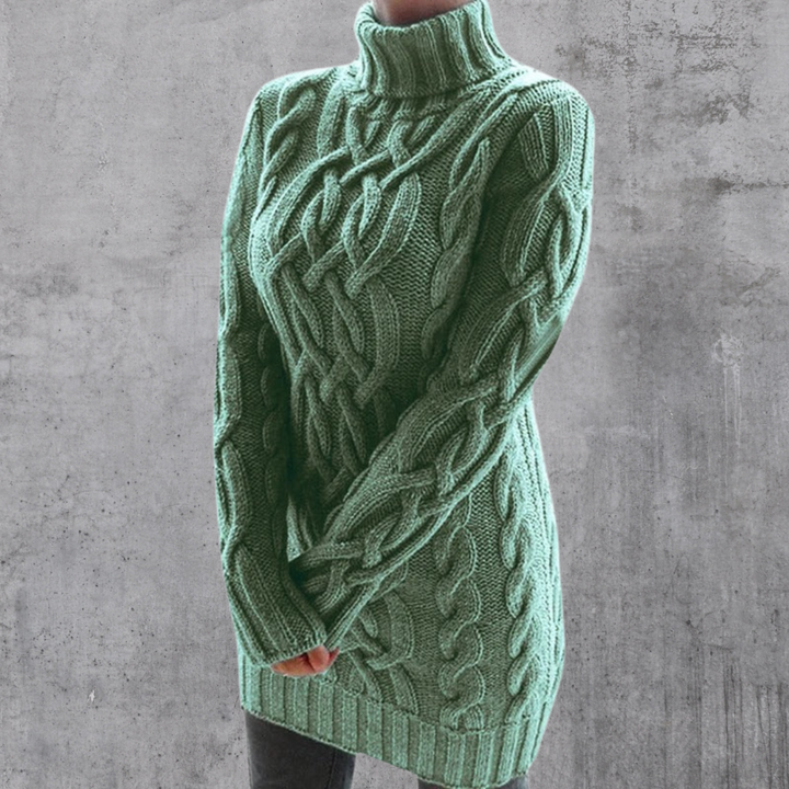 Lara™ - Eleganter und warmer Pullover mit hohem Kragen