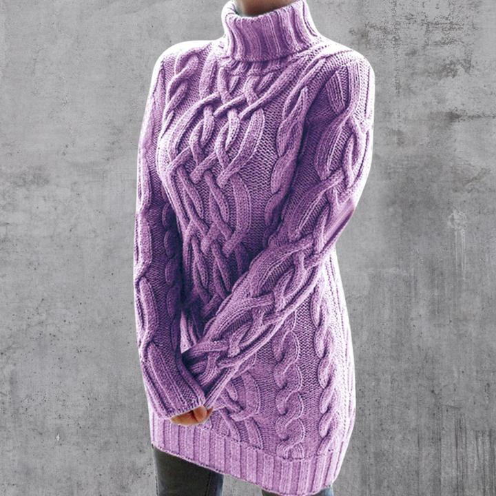 Lara™ - Eleganter und warmer Pullover mit hohem Kragen