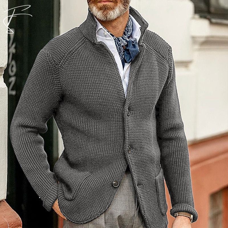 Sergio™ - Cardigan aus Baumwollstoff