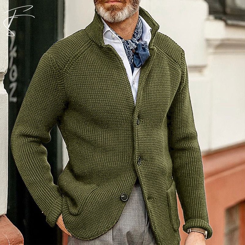 Sergio™ - Cardigan aus Baumwollstoff