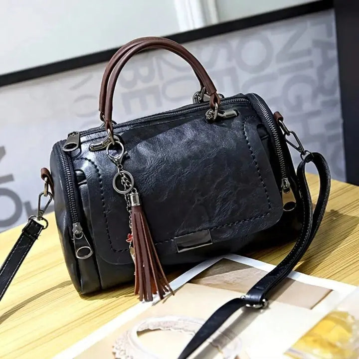 Gisela™  - Elegante Lederschultertasche