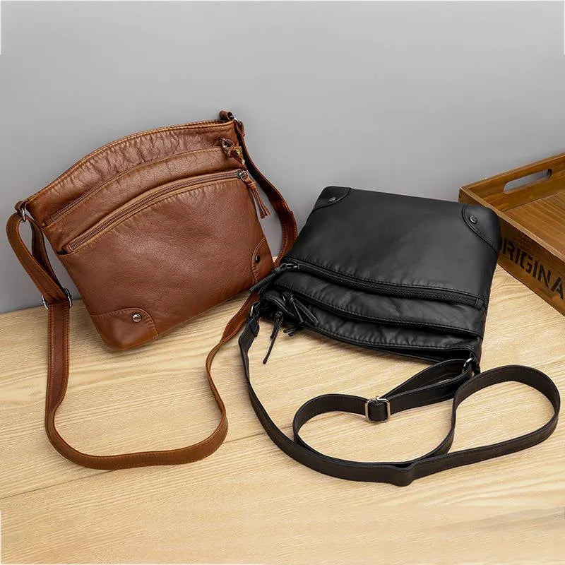 Diana™ - Lederschultertasche