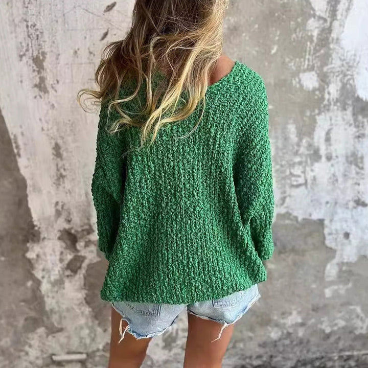 Pullover mit V-Ausschnitt