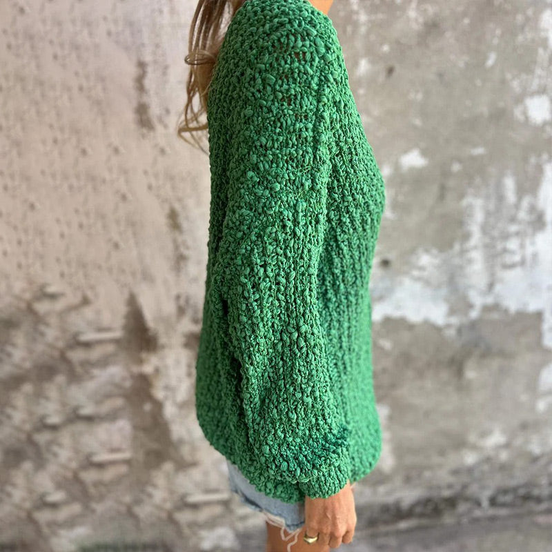 Pullover mit V-Ausschnitt